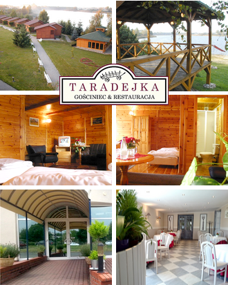 Ungewöhnliches Hotel in Polen Gasthaus Taradejka Karte
